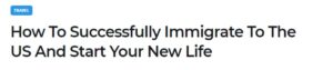Immigrate